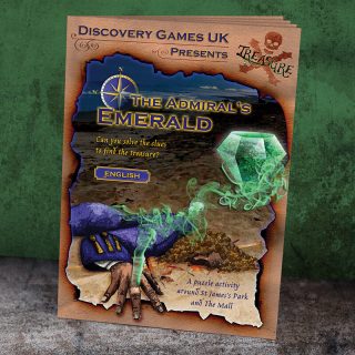 Clue Hunt Booklet - The Admiral's Emerald
