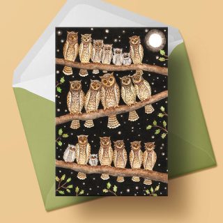 Greeting card illustration - Generations