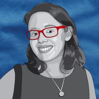 vector portrait illustration