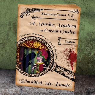 Clue Hunt Booklet - Who Killed Mr Punch?