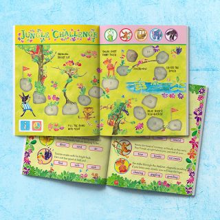Activity page design - Sports Day in the Jungle