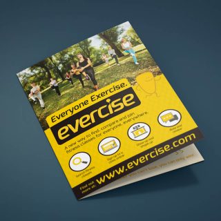 Marketing materials design - Evercise