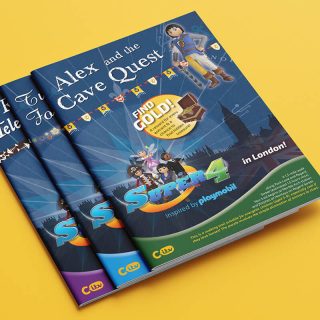 Treasure Hunt booklet design - Super4