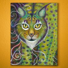 Iberian Lynx – Acrylic on Canvas