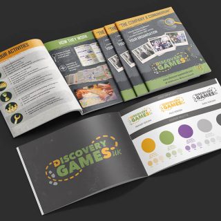 brand design - Discovery Games UK