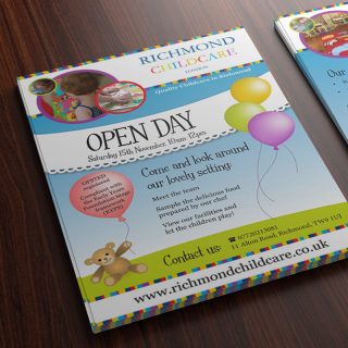 Flyer design - Richmond Childcare