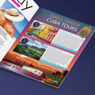 Design of magazine advertisements - VJV