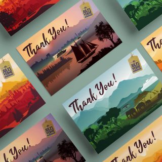 Postcard design - VJV